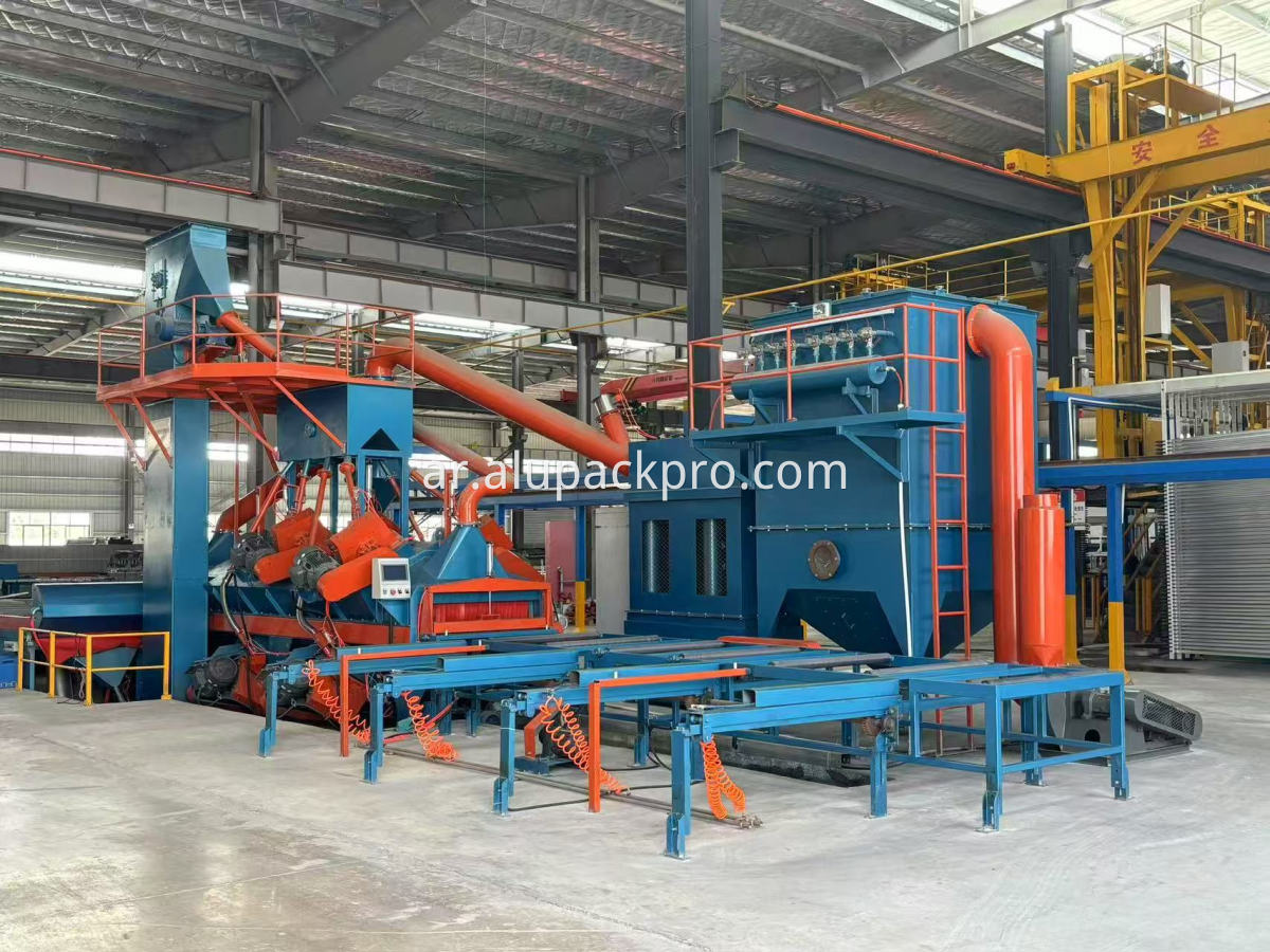 آلة السفع الرملي sandblasting machine